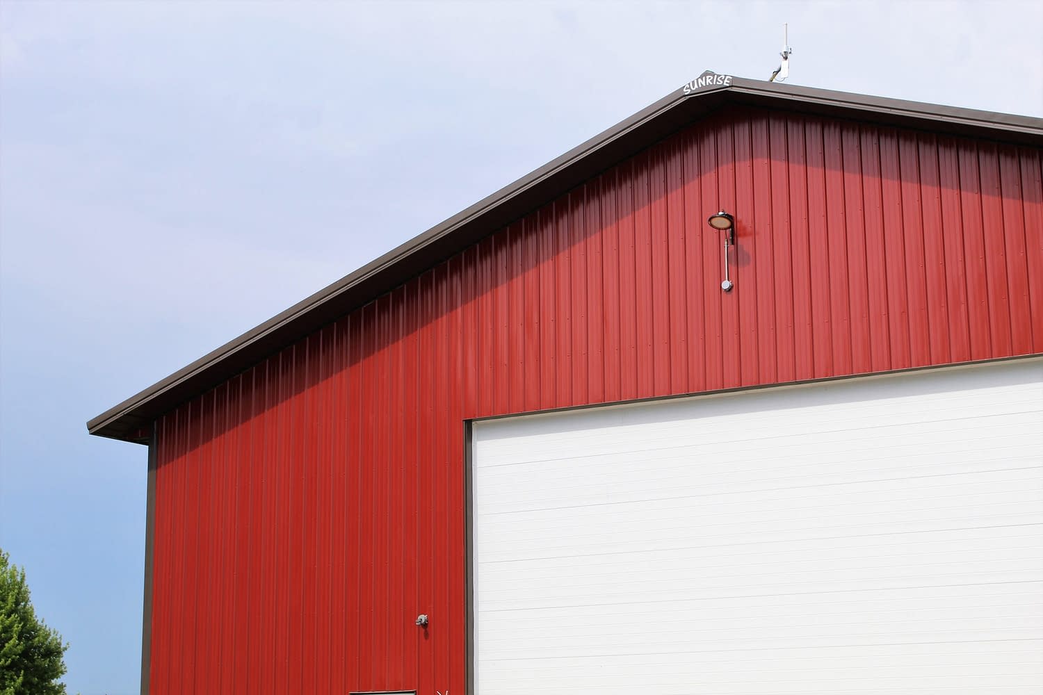 Crimson Red - Pole Shed (1)