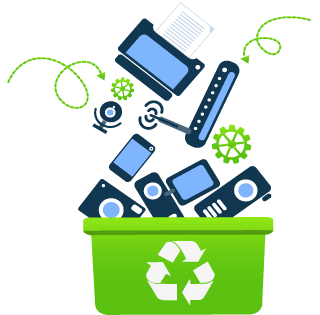 recycling graphic logo