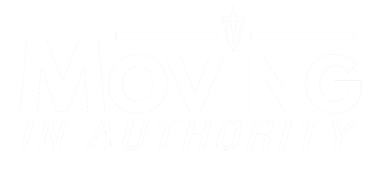 white moving in authority logo