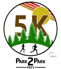 Park2park 5k Fun Run Registration Logo 57278