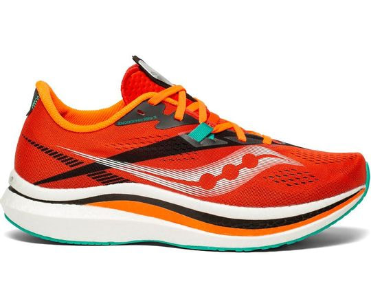 Saucony Endorphin Pro 2 is a carbon plated road racing shoe
