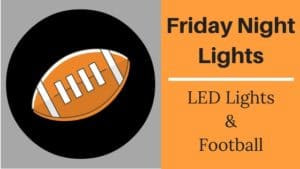 led lights and football