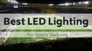 LED lighting for sports arenas