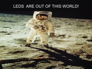 The Power of LEDs in space