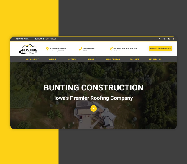 Bunting NewWebDesign 01