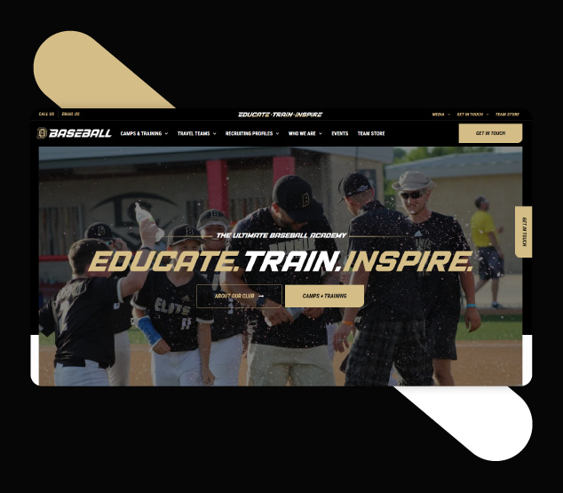 BennieBaseball WebDesign 01