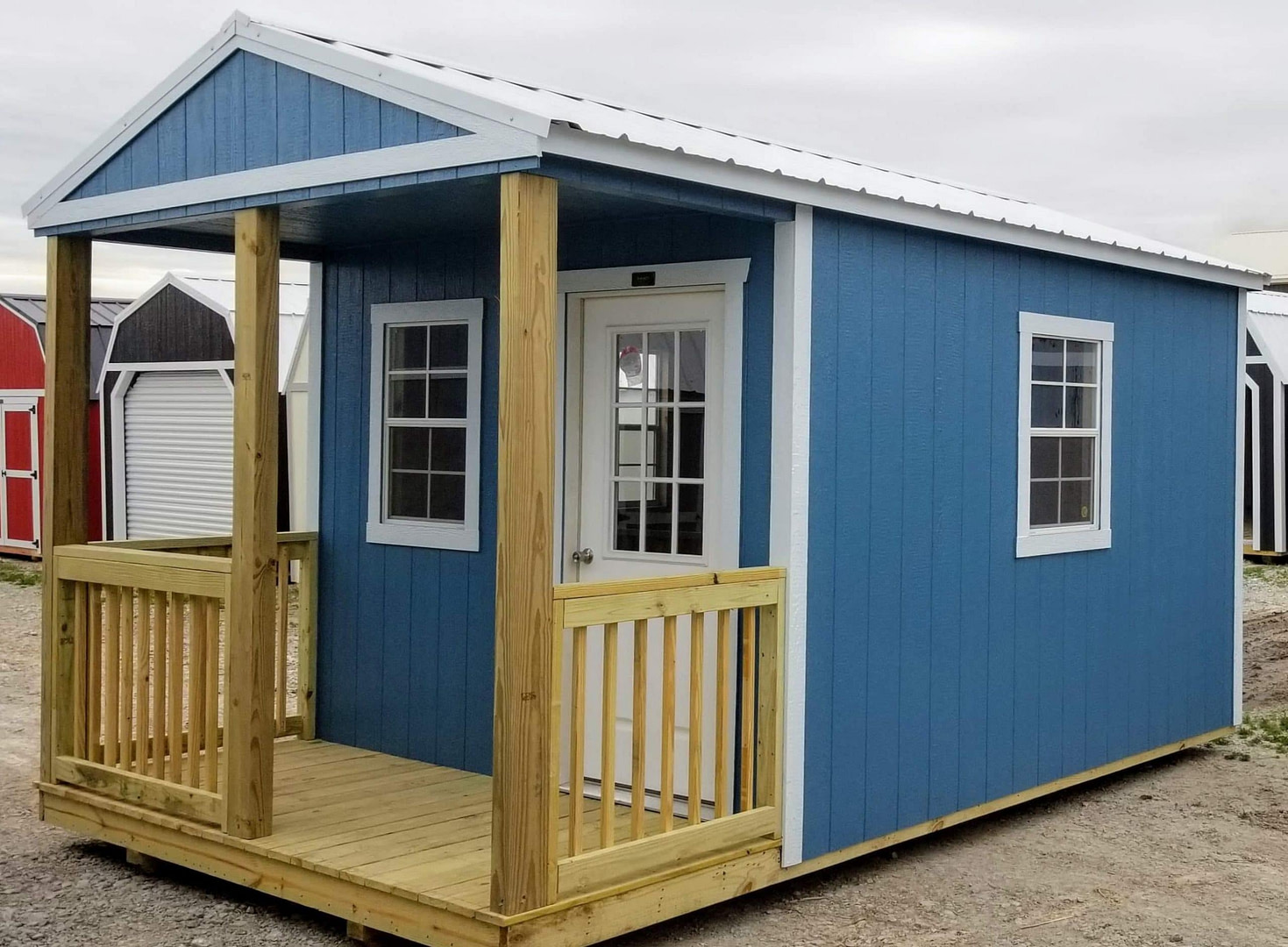 Another side profile of one of our cabins.