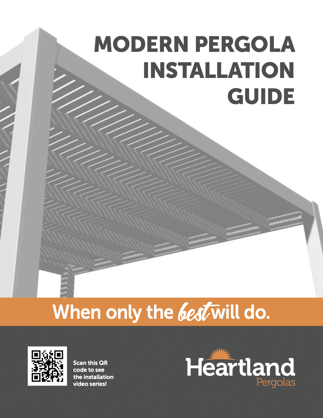 Installation Guides | Heartland Pergolas