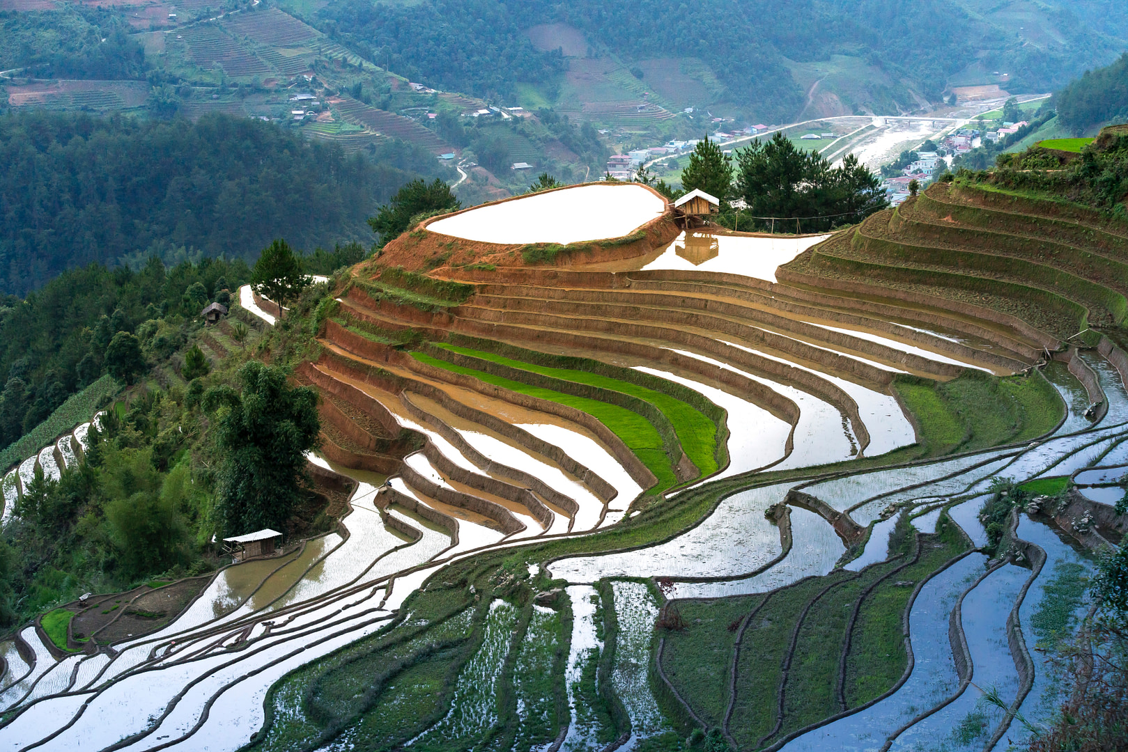 a view of Longsheng Rice Terrace