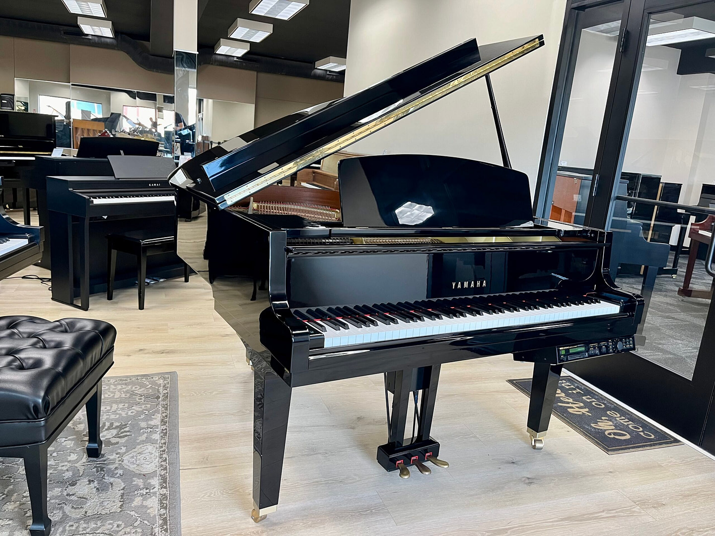Yamaha GH1 Player Piano for Sale | Brock Family Music Iowa