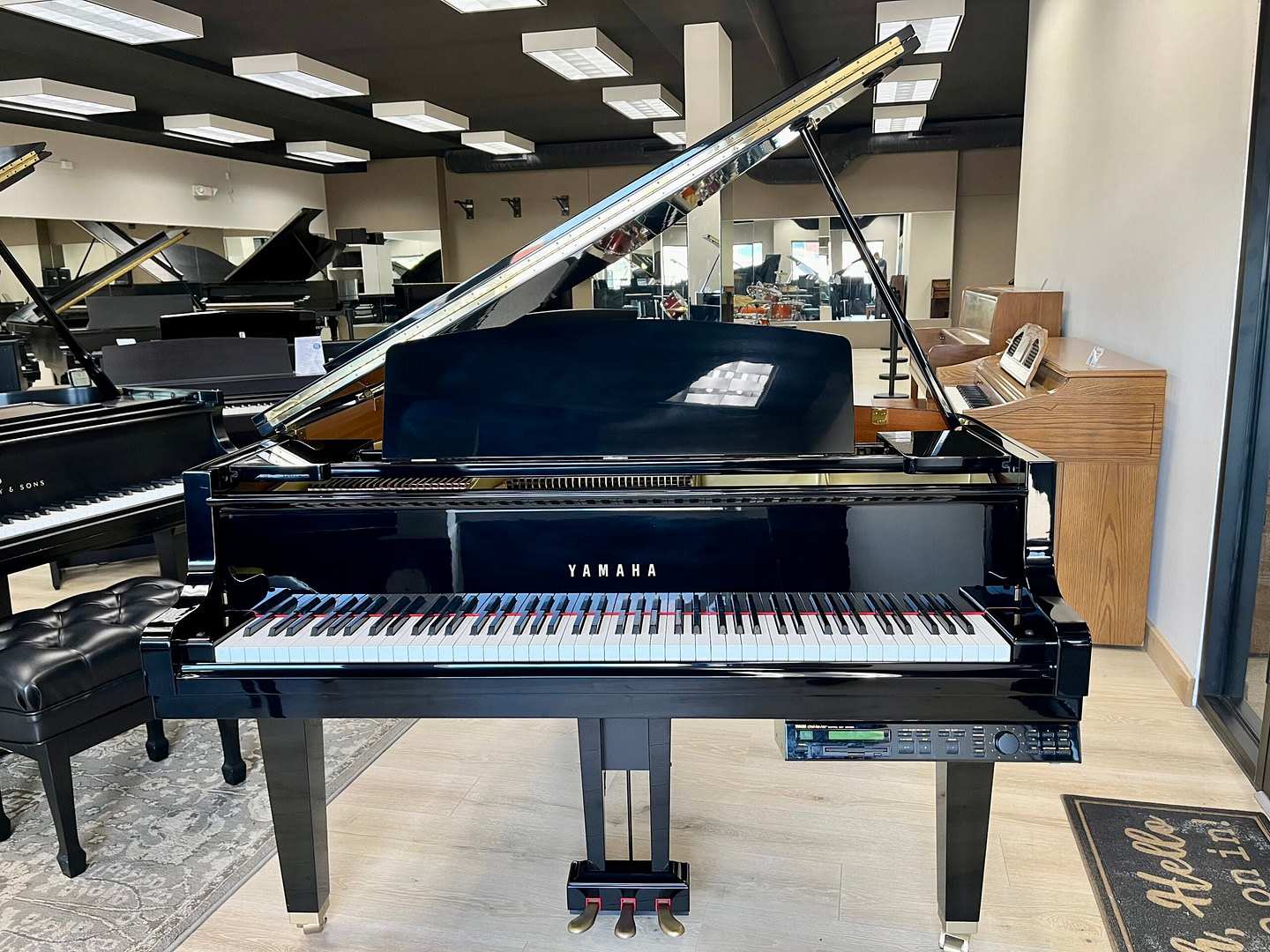 Yamaha GH1 Player Piano for Sale | Brock Family Music Iowa