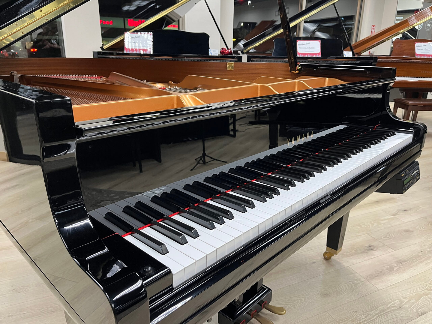 Yamaha GC1 Disklavier Player Piano | Brock Family Music Iowa