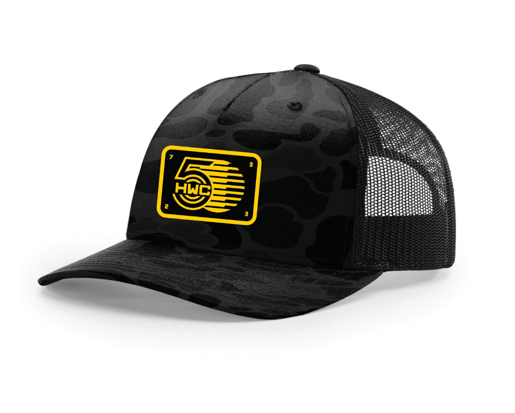 BLK CAMO / PATCH - Richardson Snapback