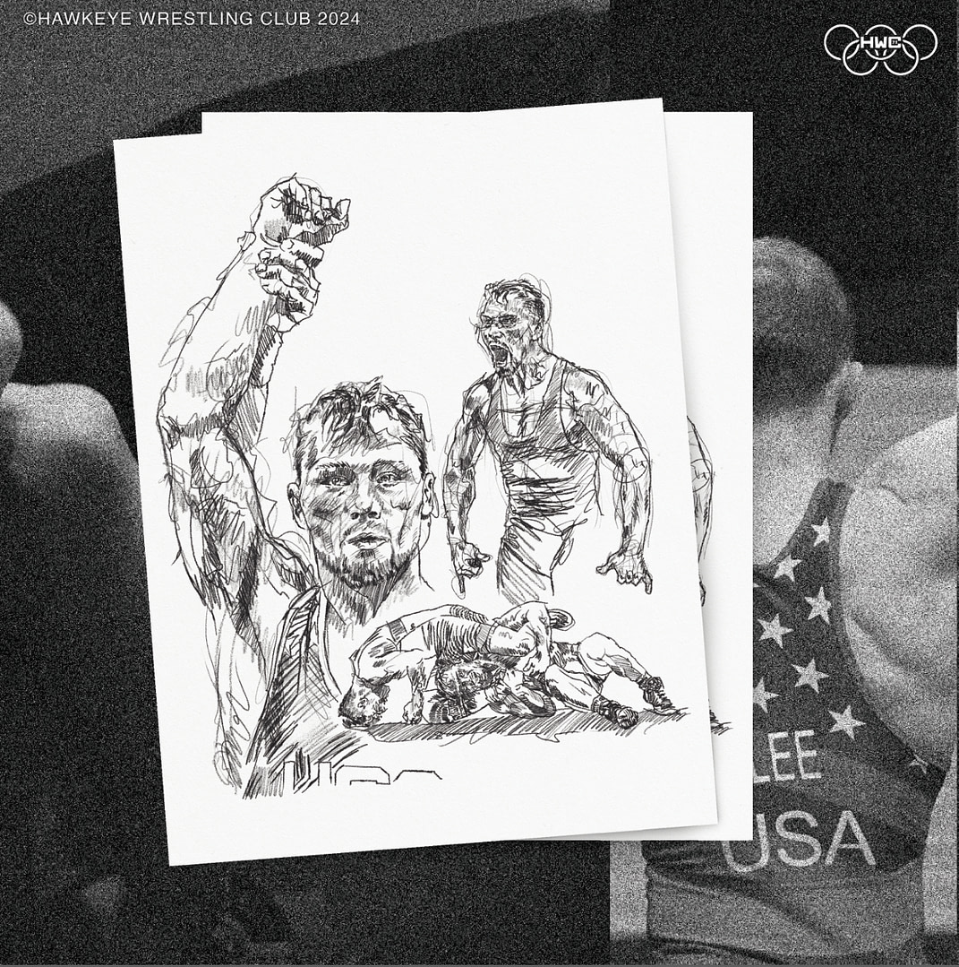 Spencer Lee Print