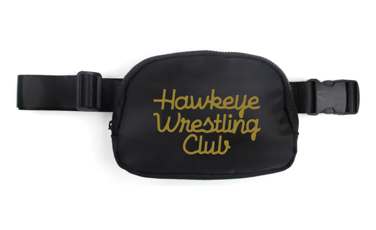 Hawkeye Wrestling Club Woman Belt Bag