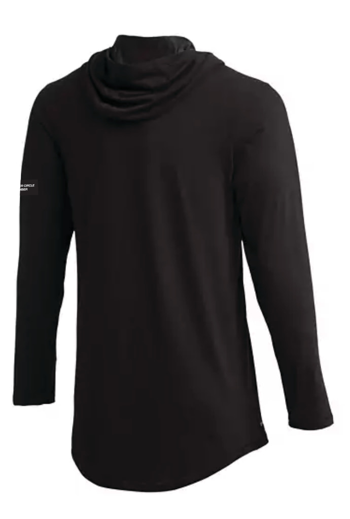 Nike Black Long Sleeve Hoodie - Image 2