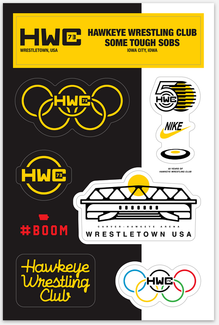 Mini SOBs Bumper Sticker Sheet - BLACK