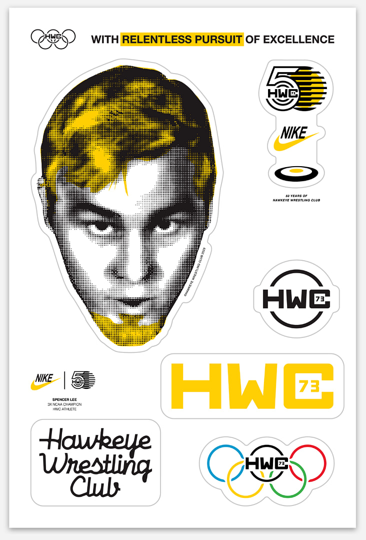 SPENCER LEE Sticker Sheet