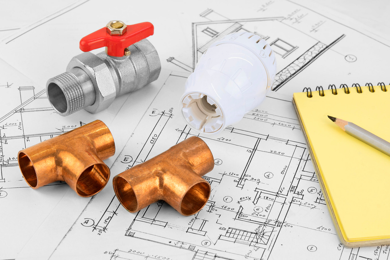 Engineering heating. Concept Heating. Project of heating for house