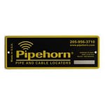 custom metal nameplate for pipehorn