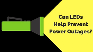 led lights and power outages