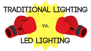traditional lighting vs leds