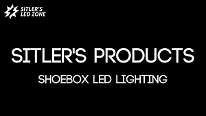 LED shoebox lights