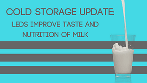 LEDS and cold food storage