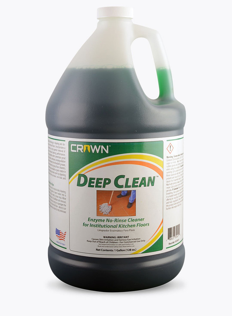 DeepClean: No-Rinse Enzymatic Floor ... | EMS Detergent Iowa