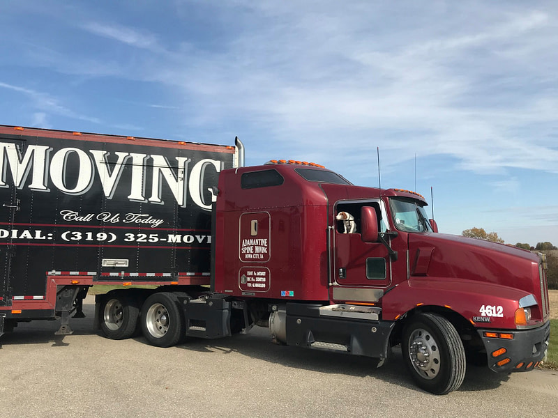 Spine moving truck