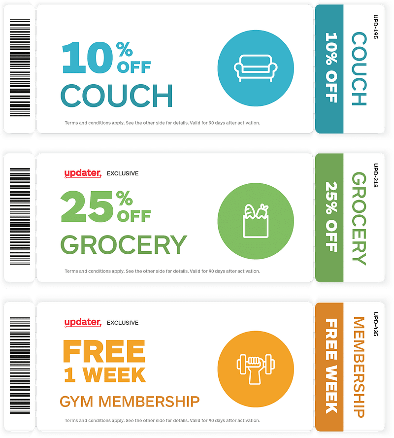 updater application coupons