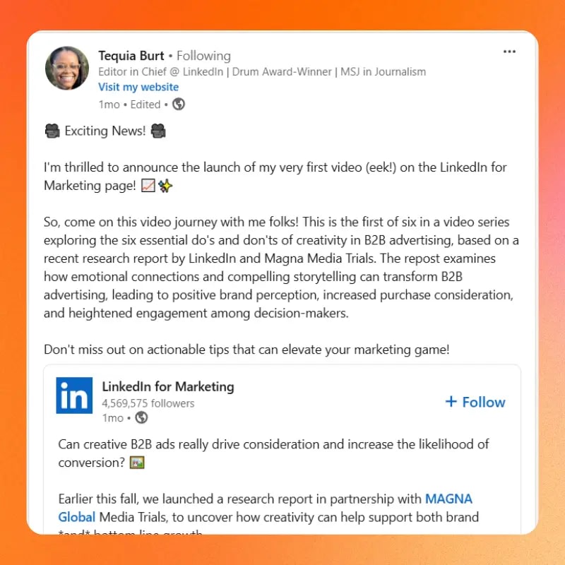 Curated visual reference: Gallery Detail: B2B Content Creators Quick Guide