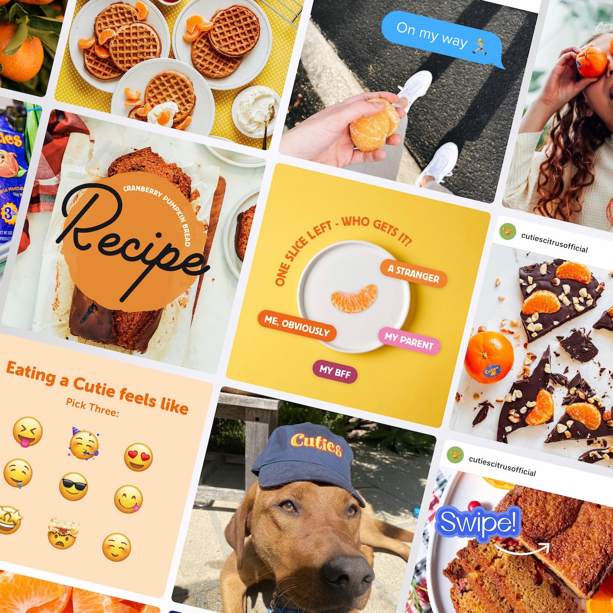 Cuties social content mockup
