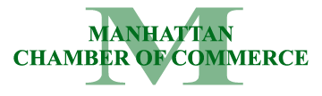 Manhattan Chamber of Commerce logo in green