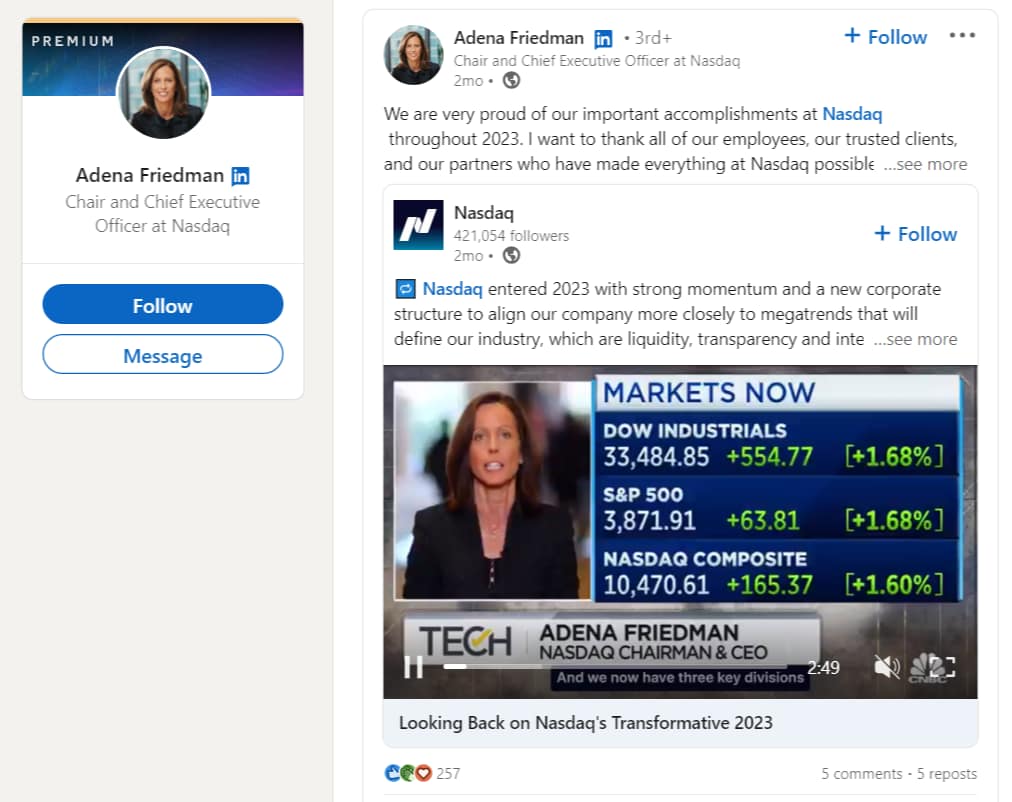 social media transparency example - 6