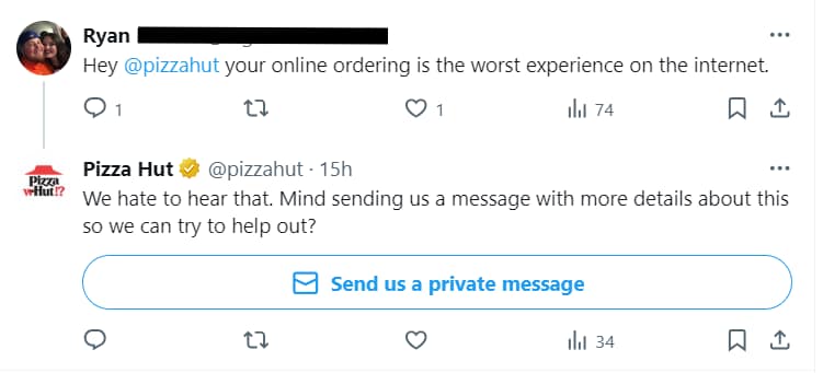 social media transparency example - 5