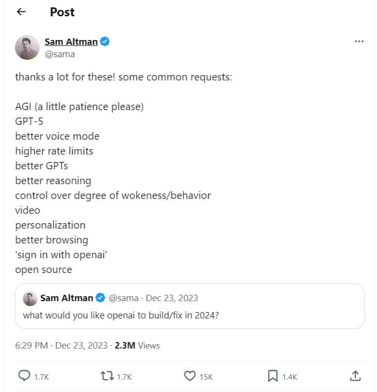 social media transparency example - 2
