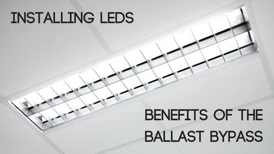 Installing Leds Benefits Ballast Bypass, How Do You Bypass A Ballast On Fluorescent Light Fixture