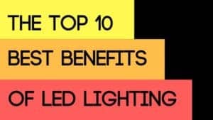 benefits of led lighting