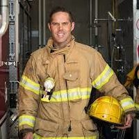 Portrait of a firefighter